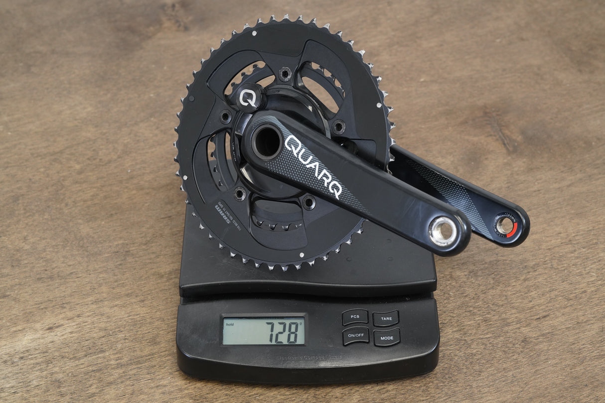 165mm 50/34T GXP SRAM Red 22 Quarq DZero Power Meter Crankset 728g