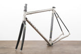56cm Seven Cycles Odonata Titanium Carbon Rim Brake Road Frameset