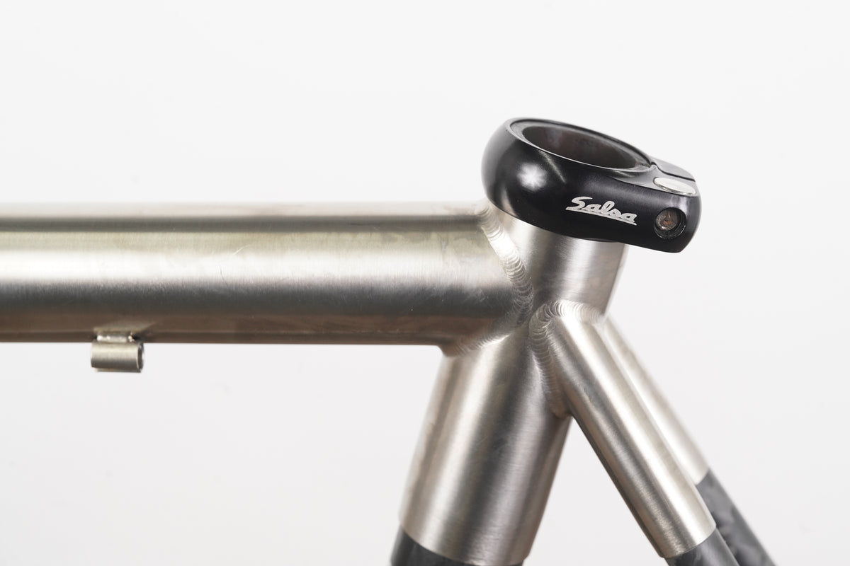 56cm Seven Cycles Odonata Titanium Carbon Rim Brake Road Frameset