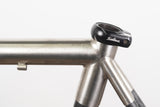 56cm Seven Cycles Odonata Titanium Carbon Rim Brake Road Frameset