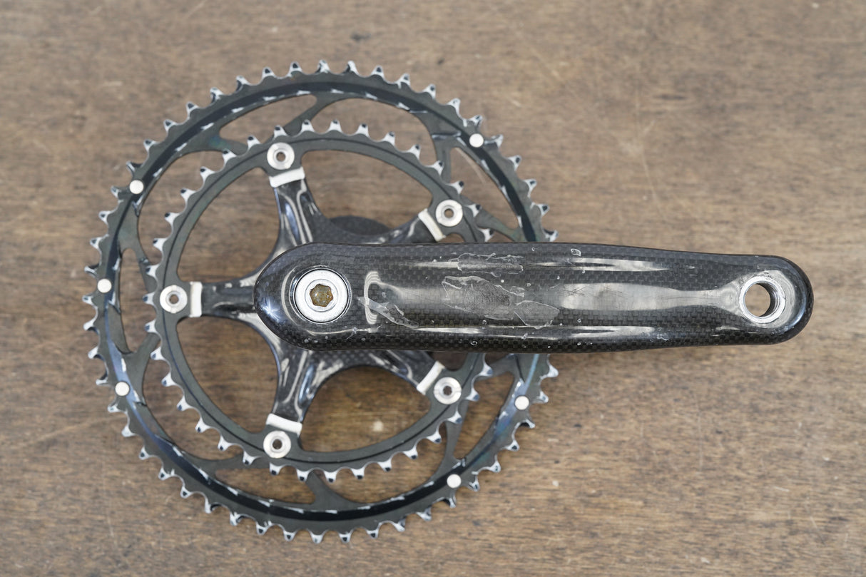 170mm 53/39 ORA 9/10 Speed Carbon Road Crankset + Campagnolo Chorus BB 853g