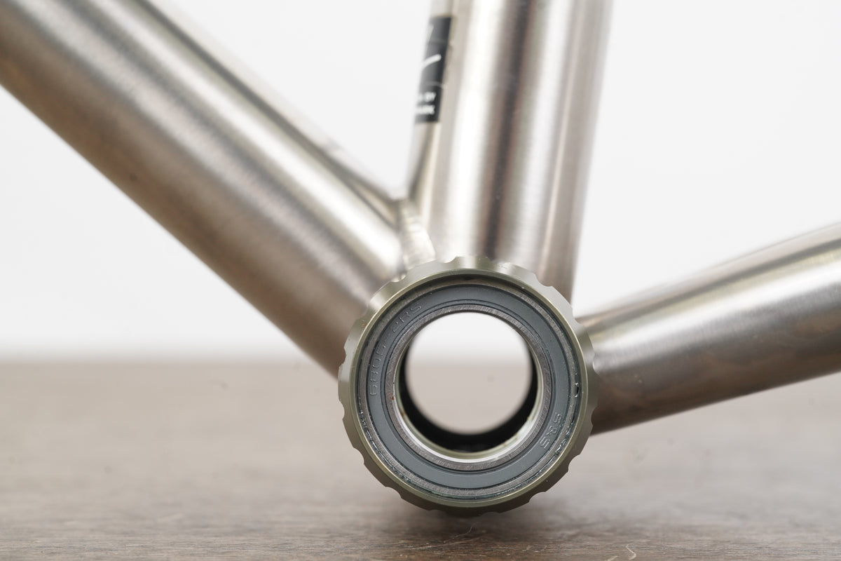 56cm Seven Cycles Odonata Titanium Carbon Rim Brake Road Frameset