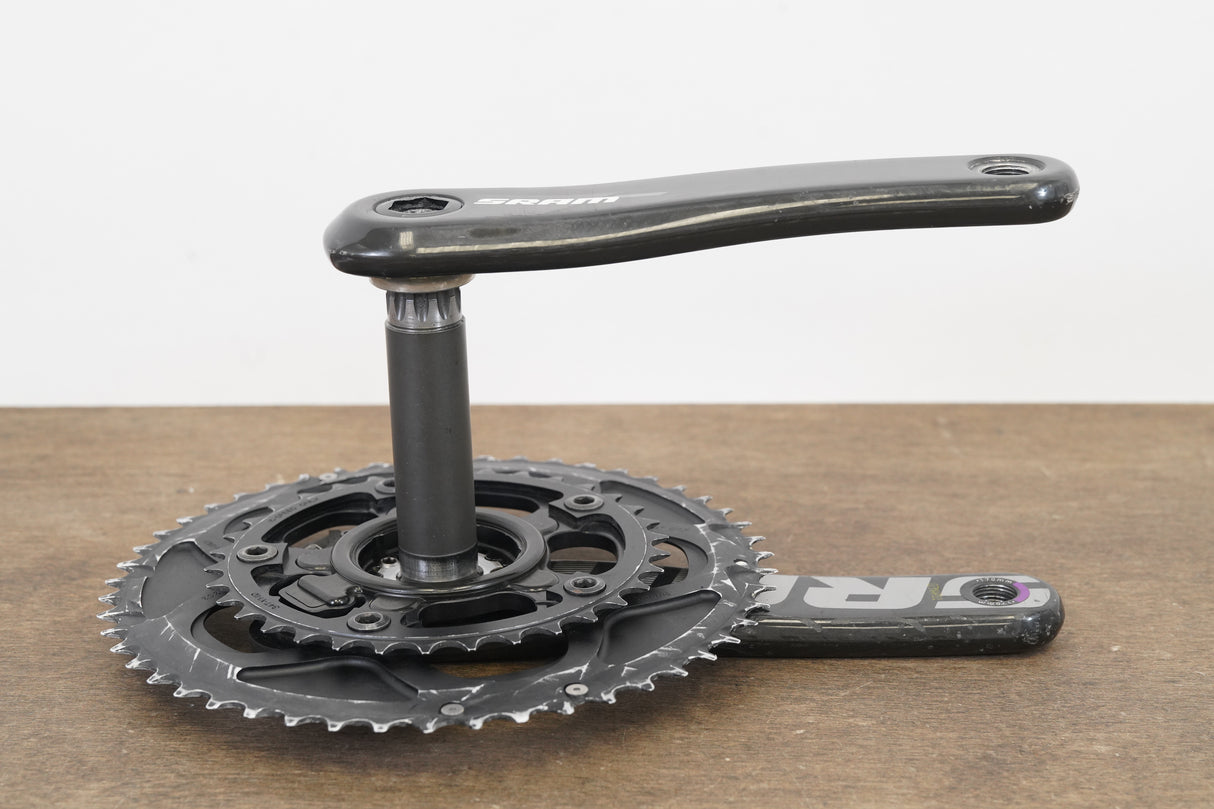 170mm 50/34T GXP SRAM S925 Quarq Cinco Saturn Power Meter Road Crankset 761g