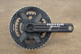 165mm 46/30T BB30 Rotor INpower Power Meter Road Crankset 696g