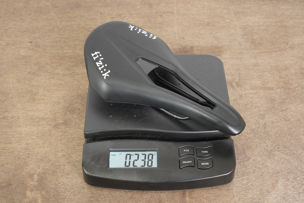 140mm Fizik Argo Vento R5 S-Alloy Rail Road Saddle 238g