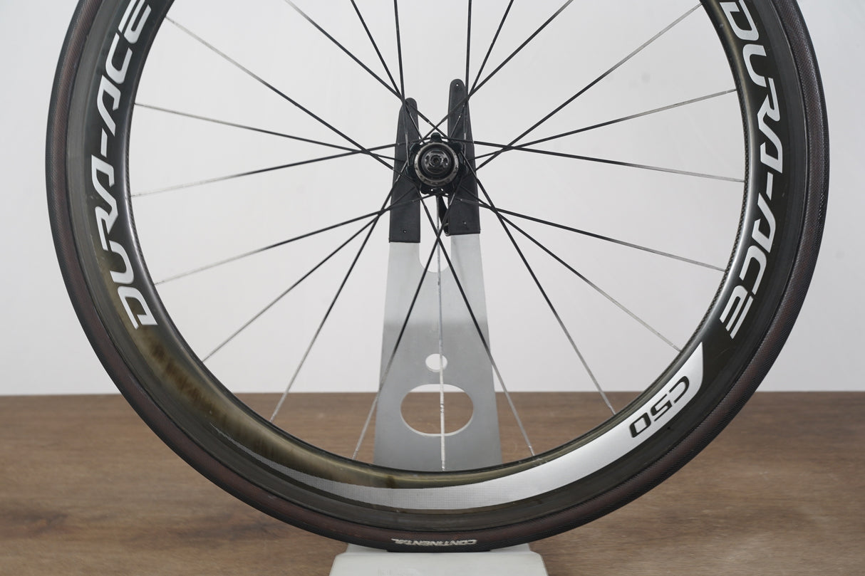 Shimano Dura-Ace WH-9000 C50 Carbon Tubular Rim Brake Wheelset 11 Speed
