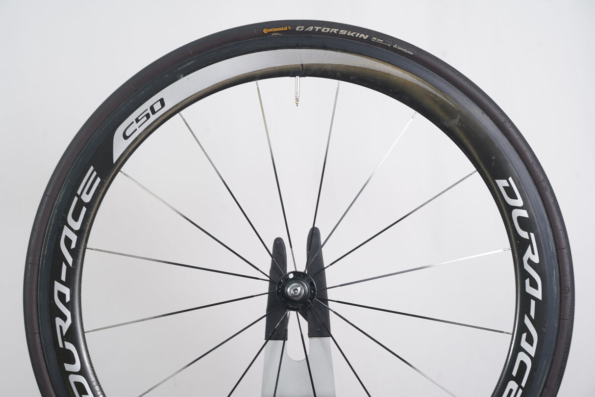Shimano Dura-Ace WH-9000 C50 Carbon Tubular Rim Brake Wheelset 11 Speed