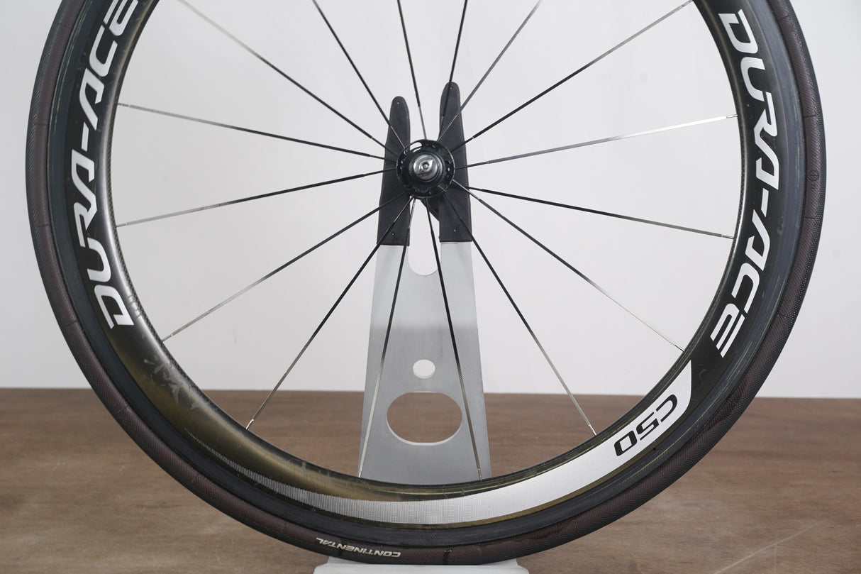 Shimano Dura-Ace WH-9000 C50 Carbon Tubular Rim Brake Wheelset 11 Speed