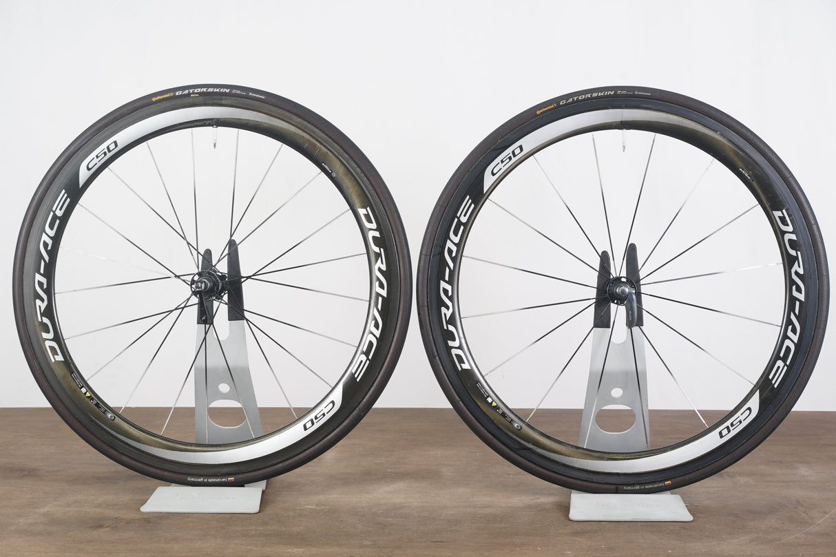 Shimano Dura-Ace WH-9000 C50 Carbon Tubular Rim Brake Wheelset 11 Speed