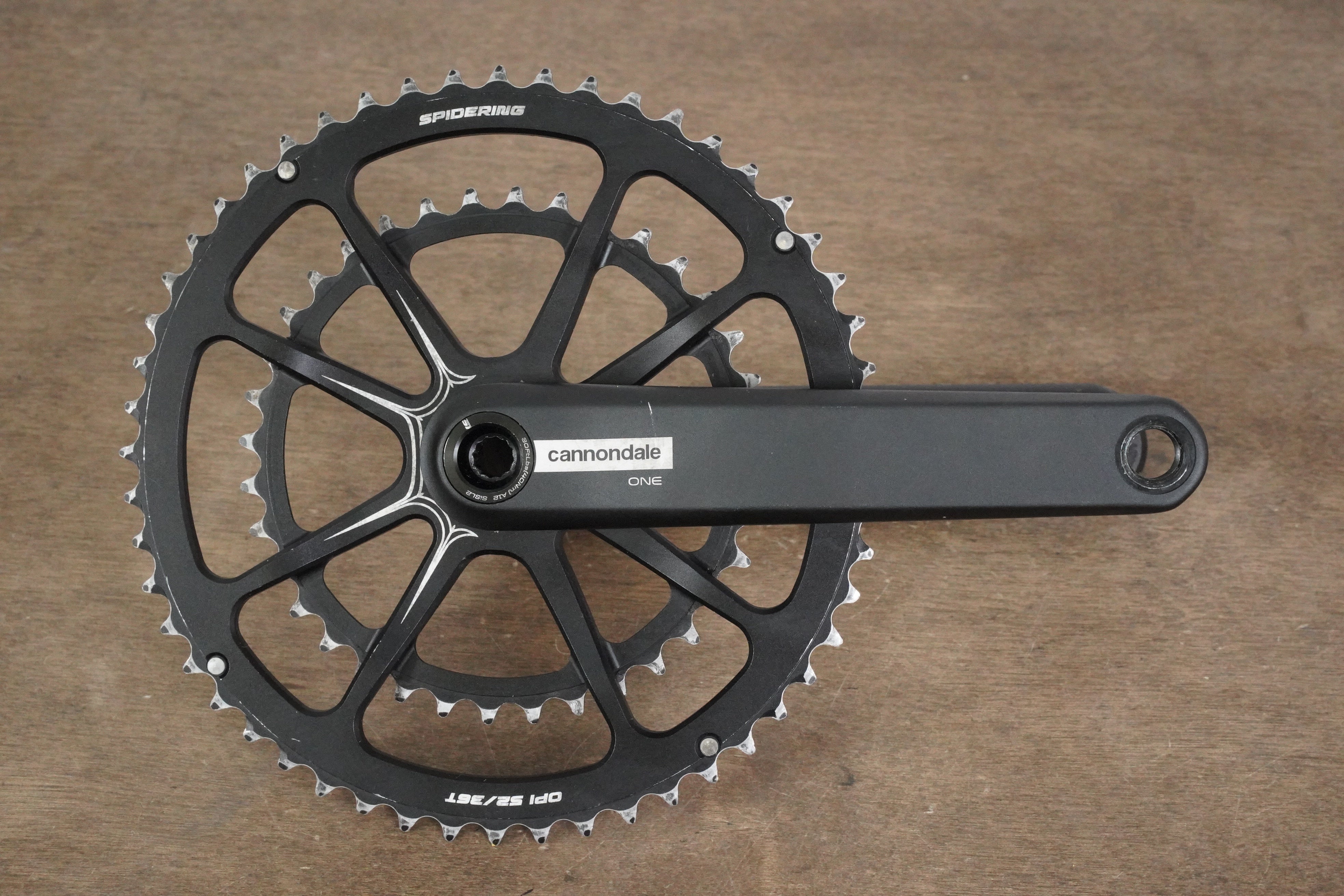 Hollowgram Si SL2, 172.5mm, 52/36T, Spidering - Piermont