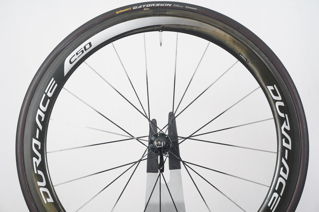 Shimano Dura-Ace WH-9000 C50 Carbon Tubular Rim Brake Wheelset 11 Speed
