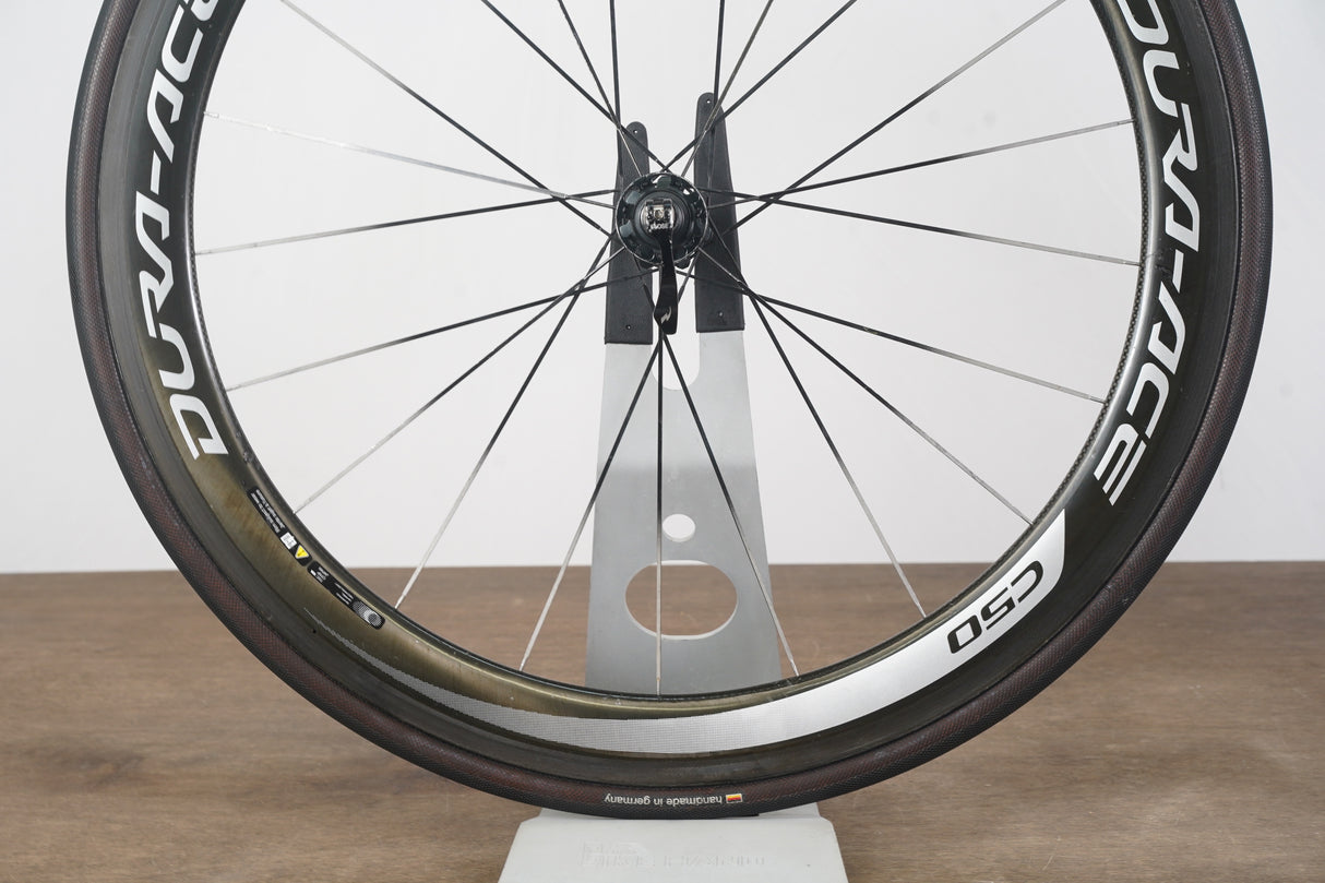 Shimano Dura-Ace WH-9000 C50 Carbon Tubular Rim Brake Wheelset 11 Speed