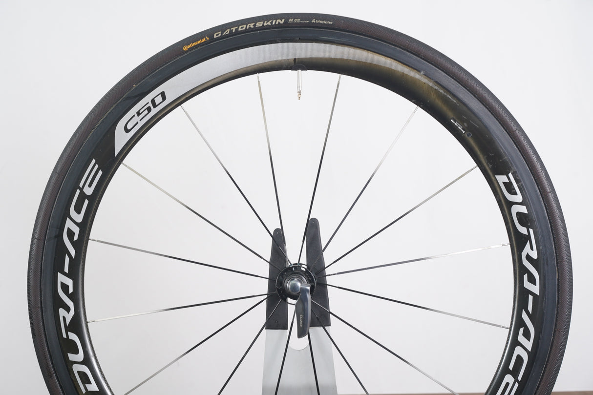 Shimano Dura-Ace WH-9000 C50 Carbon Tubular Rim Brake Wheelset 11 Speed