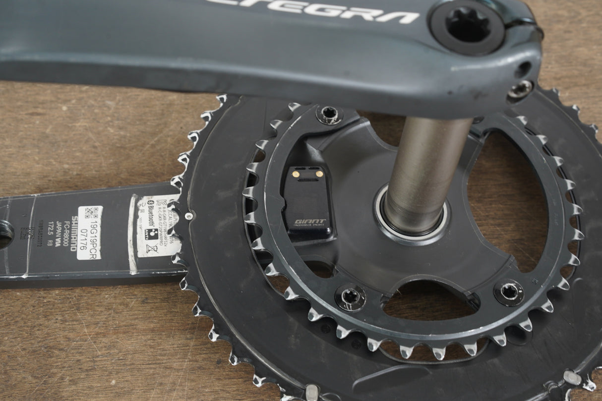172.5mm 50/34T Shimano Ultegra FC-R8000 Giant Power Meter Crankset 8000