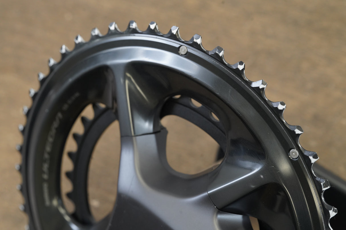 172.5mm 50/34T Shimano Ultegra FC-R8100 12 Speed Crankset 8100 708g