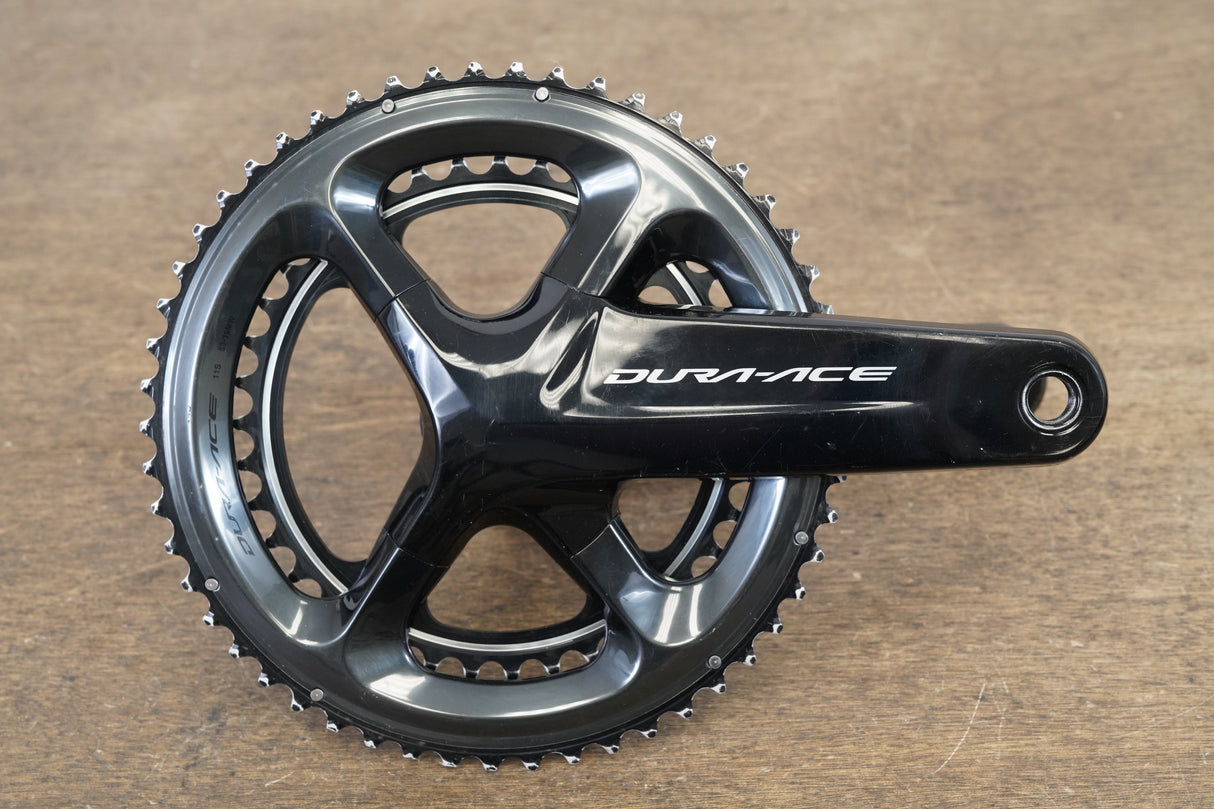 165mm 53/39T Shimano Dura Ace FC-R9100 11 Speed Crankset 9100 660g