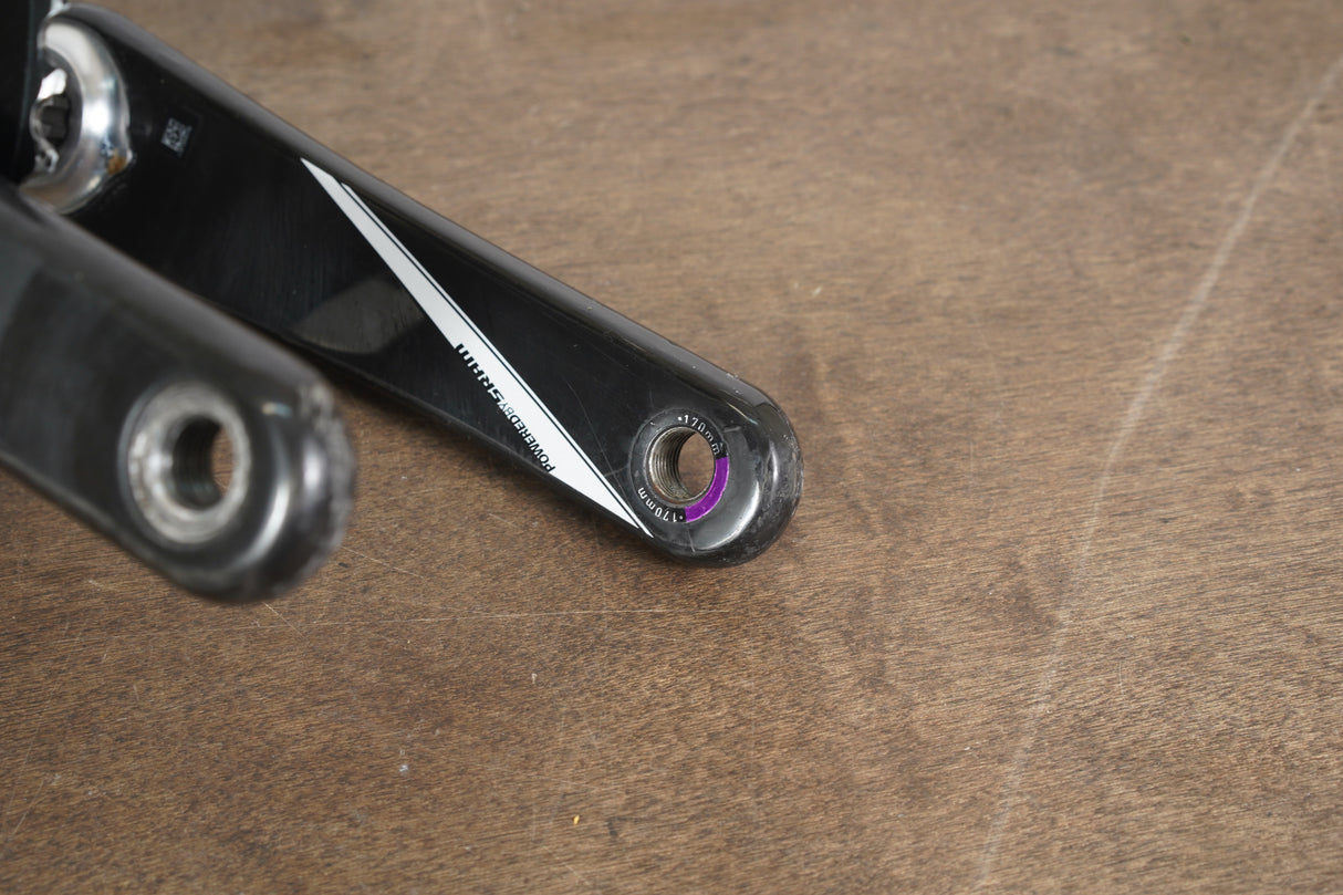 170mm 52/36T GXP Quarq DZero Power Meter Road Crankset