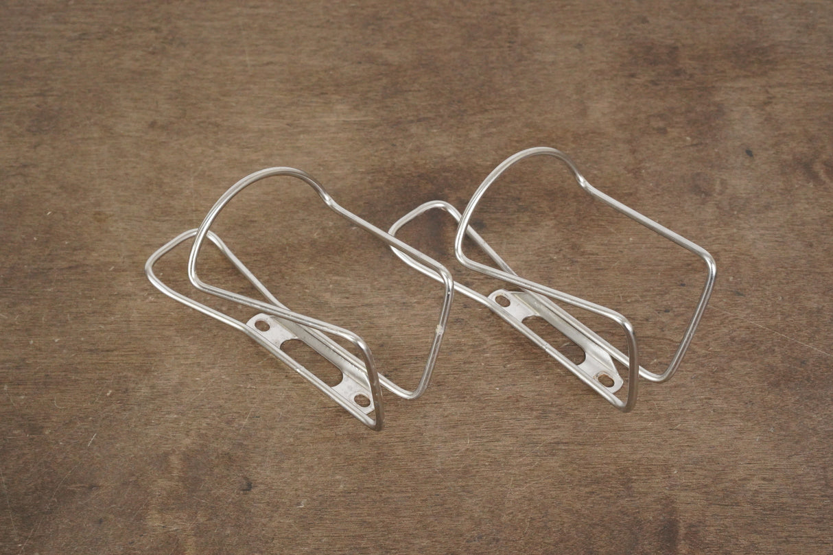 (2) Steel Water Bottle Cages 159g