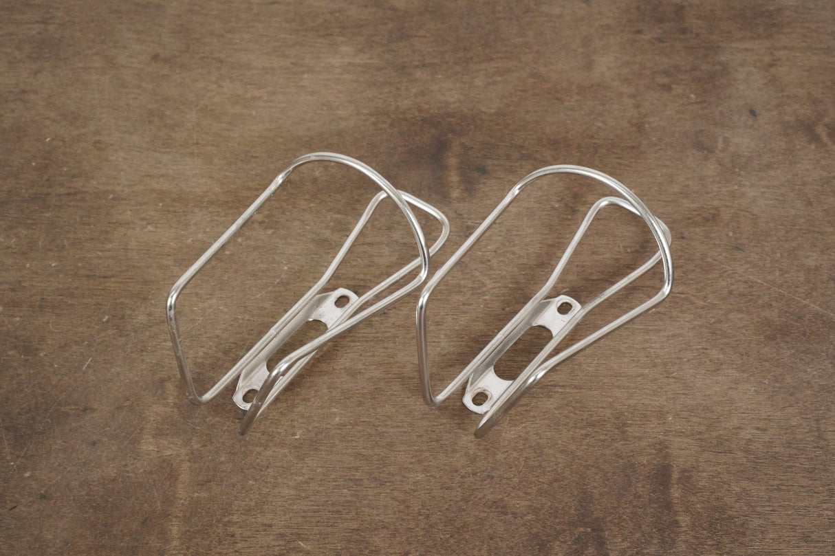 (2) Steel Water Bottle Cages 159g