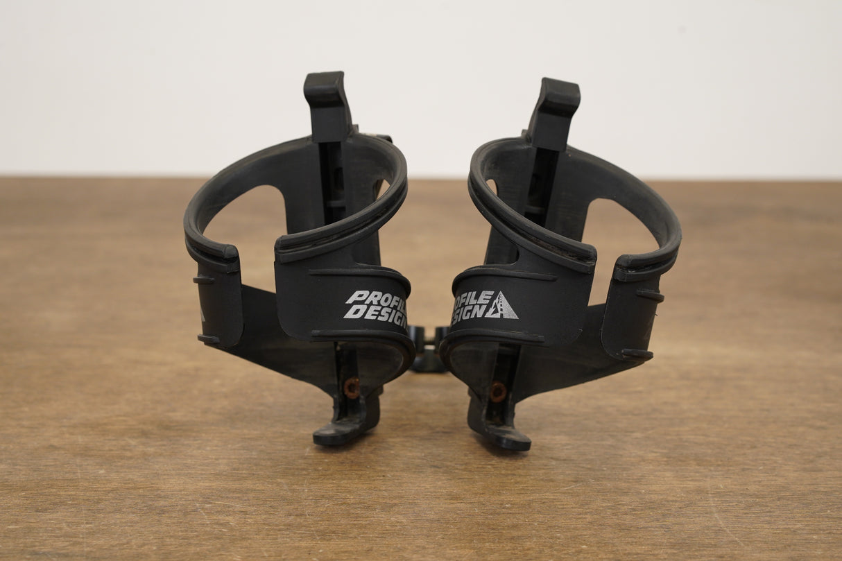 (2) Profile Design Water Bottle Cage + Mount 232g