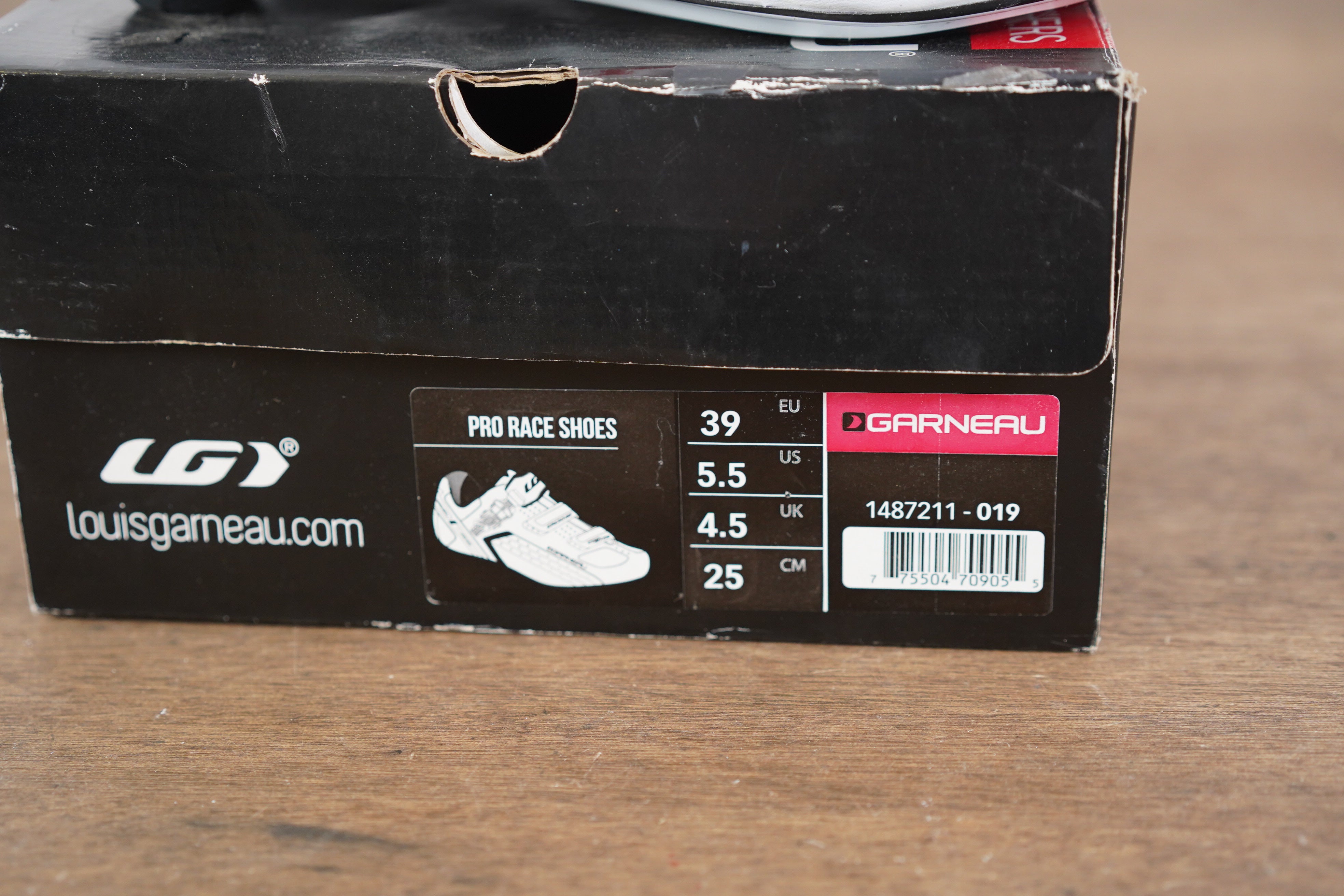 Louis Garneau Terra online Ergo Grip Cycling Shoe Silver Hook and Loop Strap Size EU 39