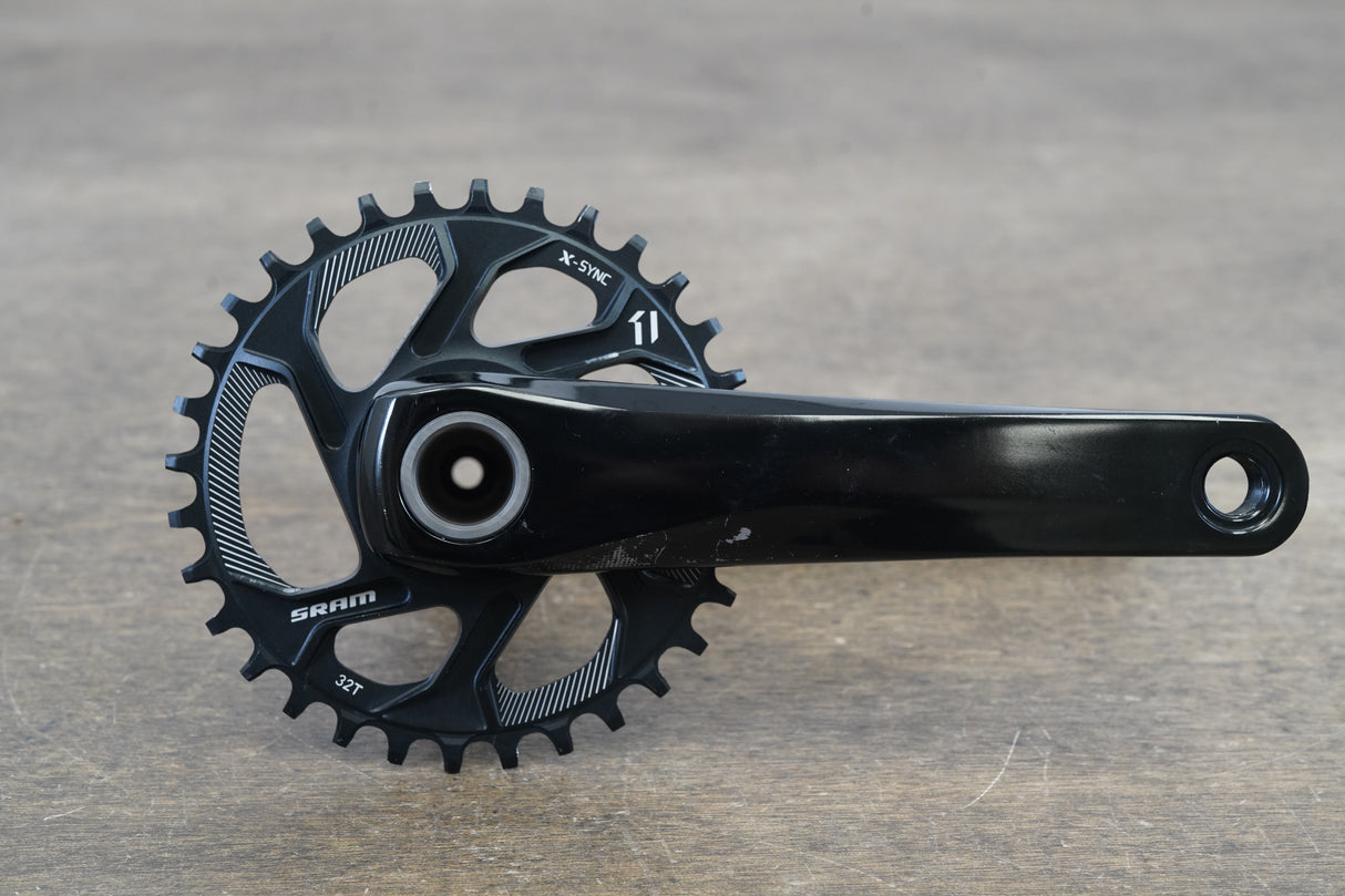 170mm 32T GXP SRAM Rival 22 1x 11 Speed Road Crankset 714g