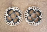 (2) 140mm Shimano XTR RT-MT900-SS Center Lock Disc Brake Road CX MTB Rotors