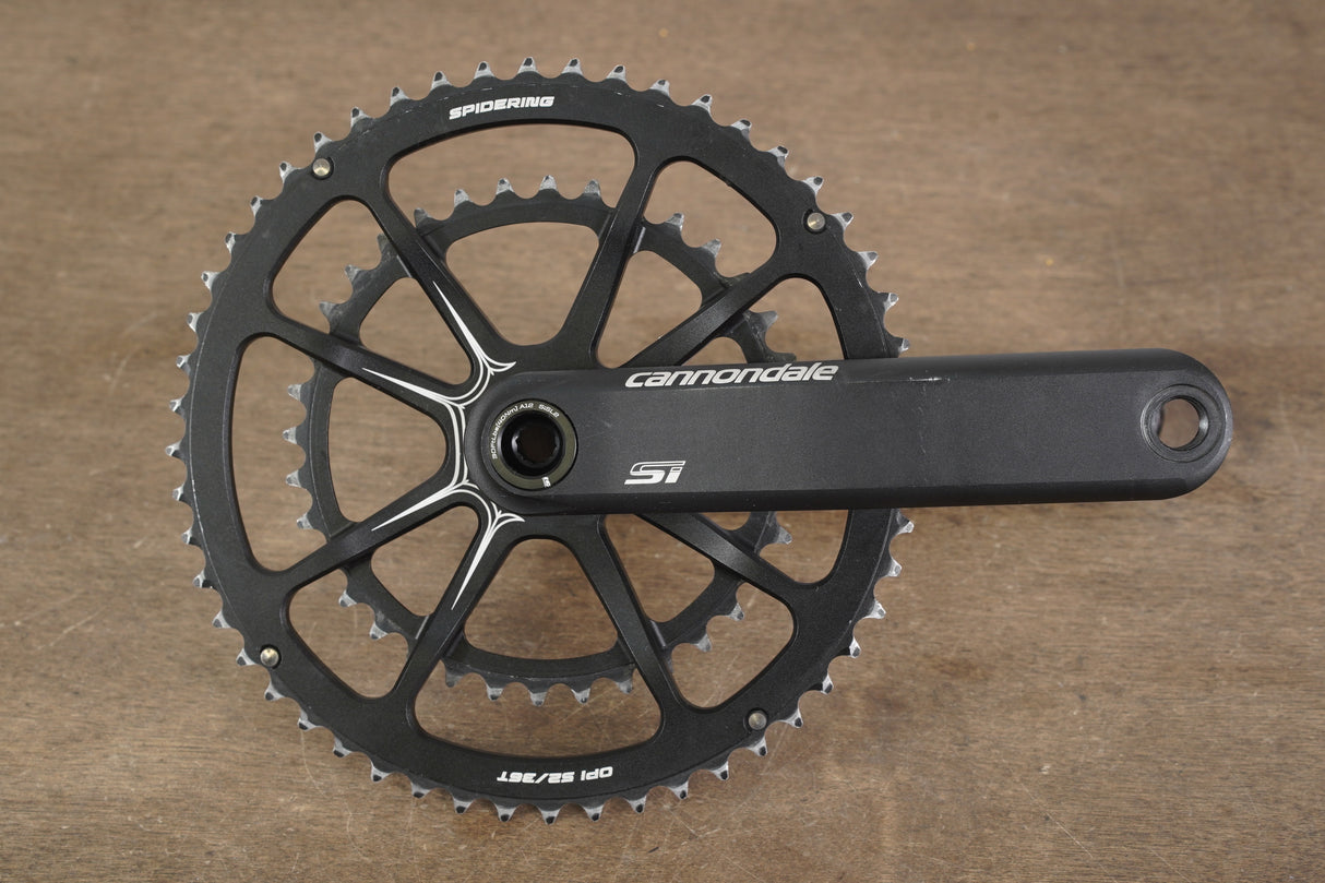 172.5mm 52/36T Cannondale Si Spidering Hollowgram Stages Power Meter Crankset