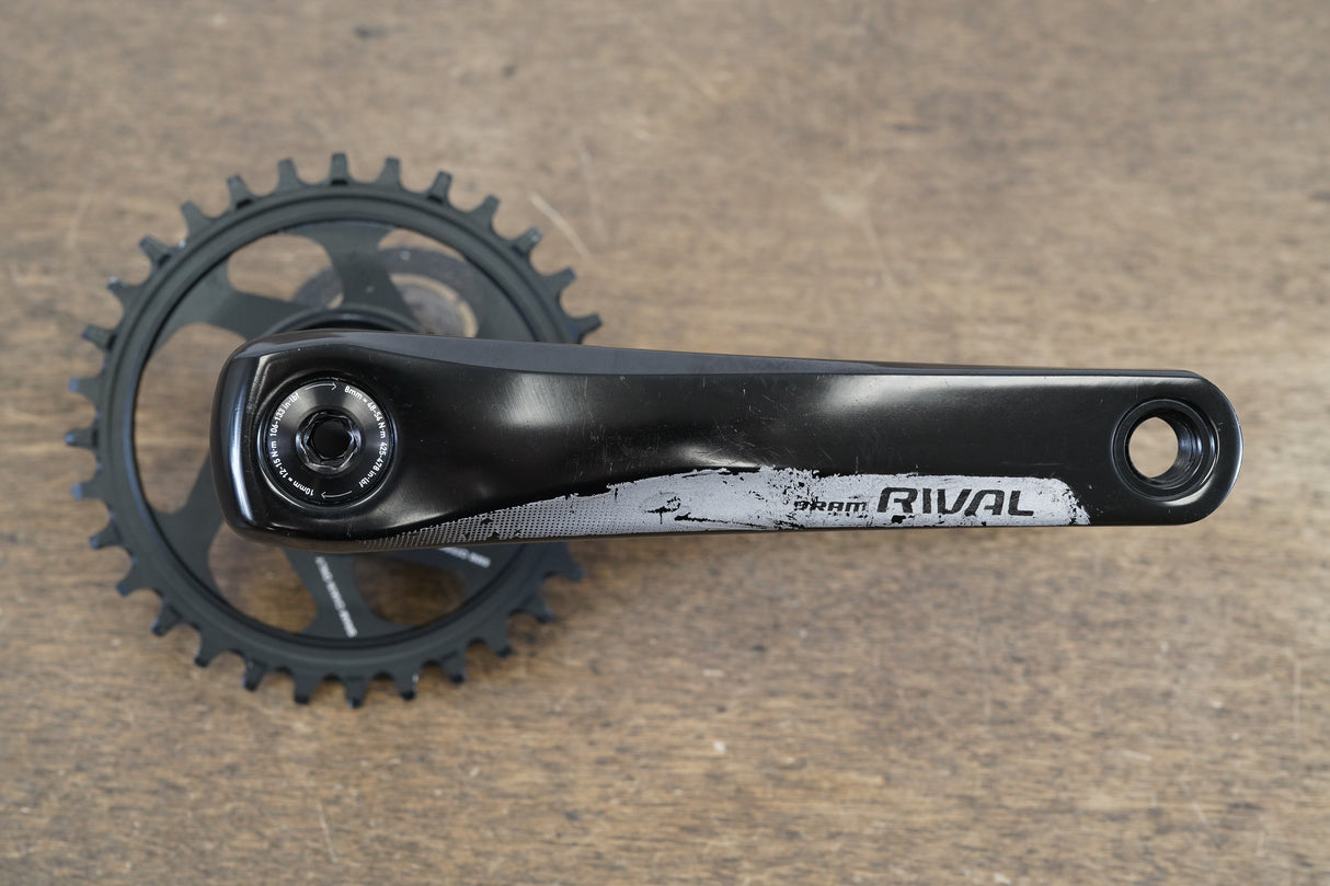 170mm 32T GXP SRAM Rival 22 1x 11 Speed Road Crankset 714g