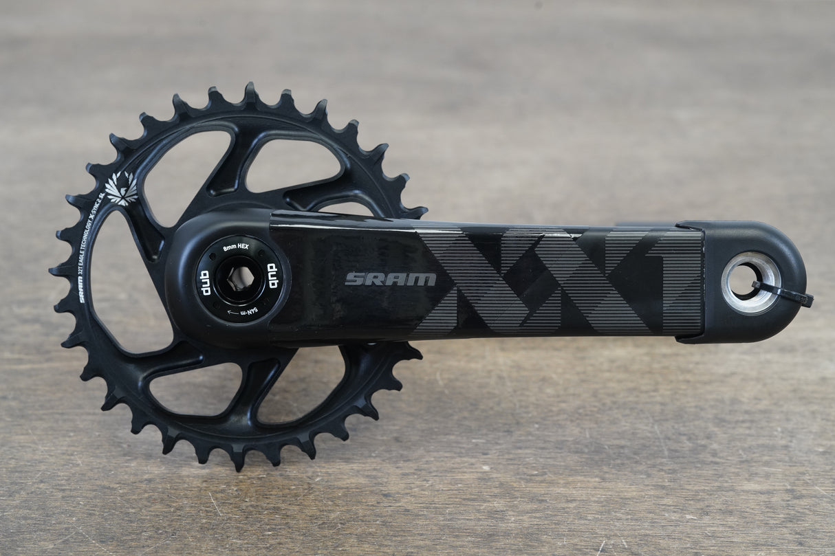 NEW 170mm 32T DUB SL SRAM XX1 1x 11 Speed MTB Crank Arms Crankset 423g