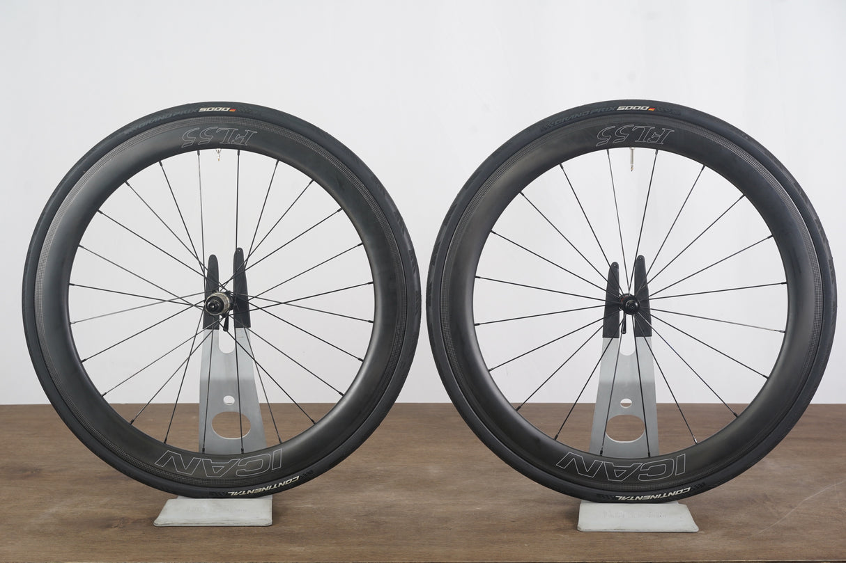 ICAN FL55 Novatec Carbon Rim Brake Wheelset Shimano/SRAM 11 Speed