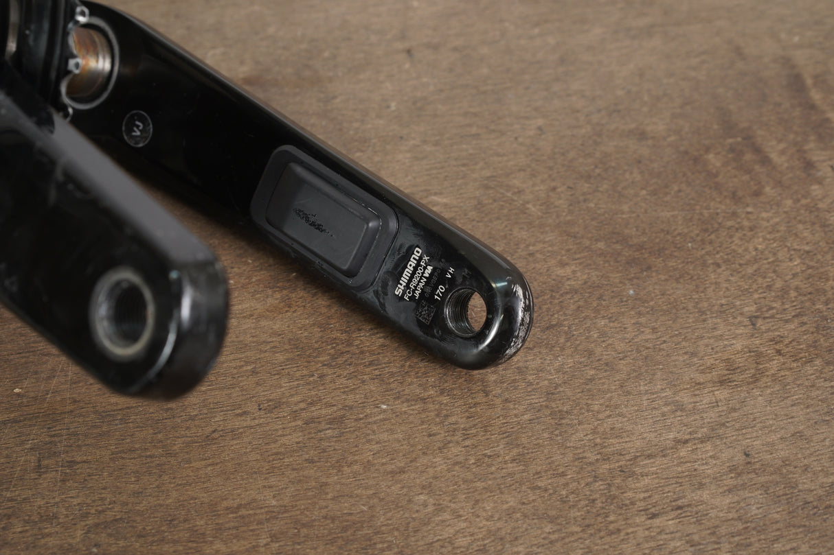 170mm 52/36T Dura-Ace FC-R9200-PX Dual Sided Power Meter Crankset 9200