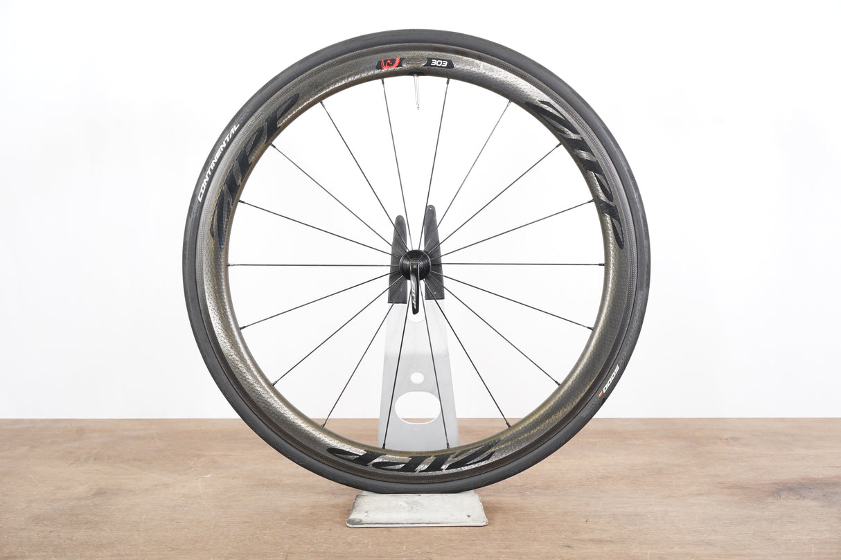 FRONT Zipp 303 Firecrest 77/177 Clincher Carbon Rim Brake Wheel