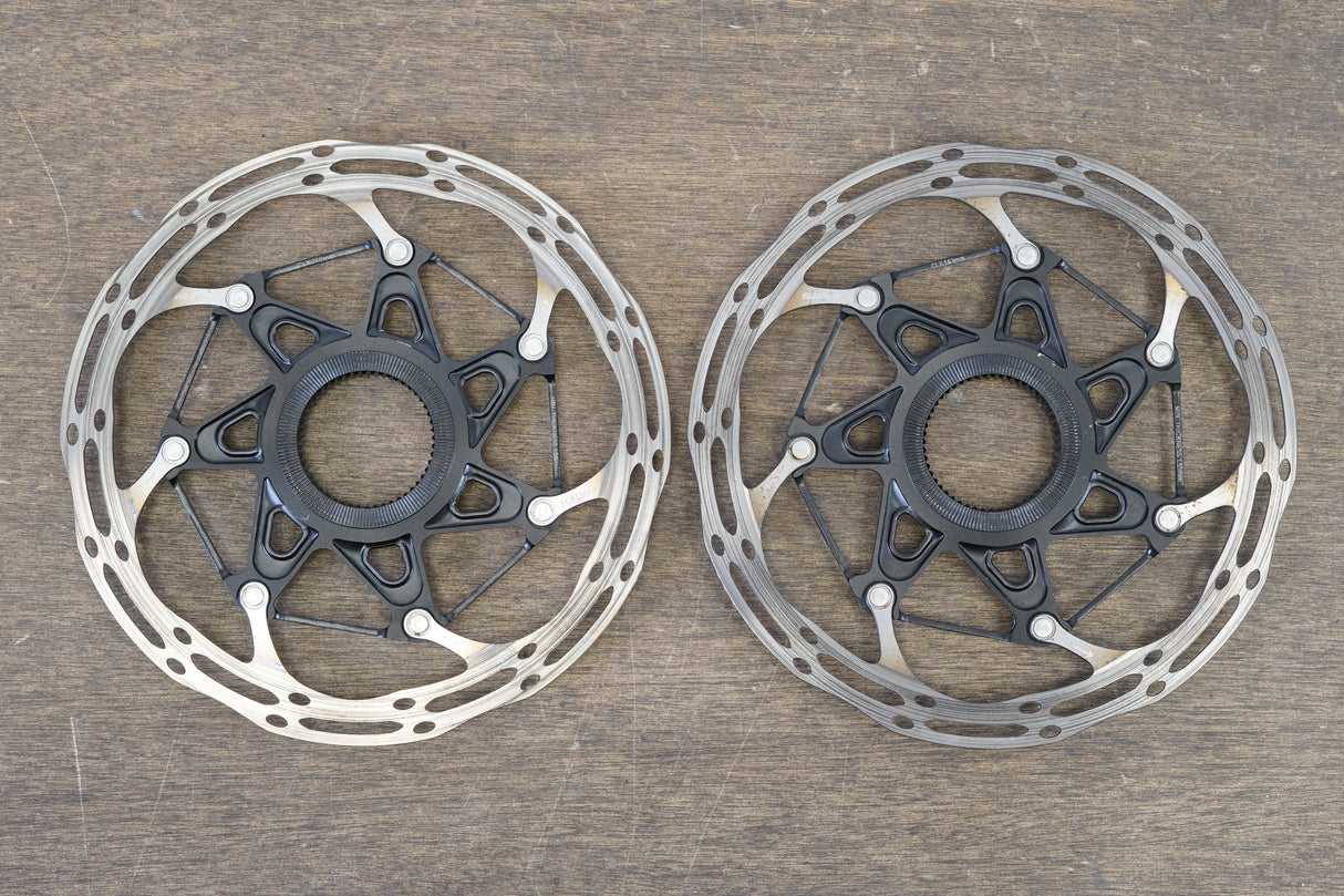 (2) 160mm SRAM Centerline CLX Center Lock Disc Brake Rotors