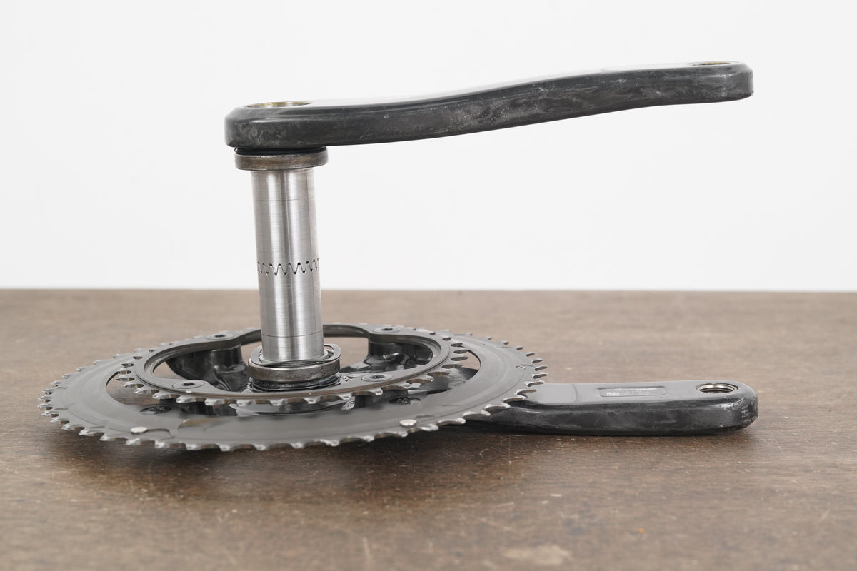 170mm 50/34T Campagnolo Record 11 Speed Carbon Crankset 643g