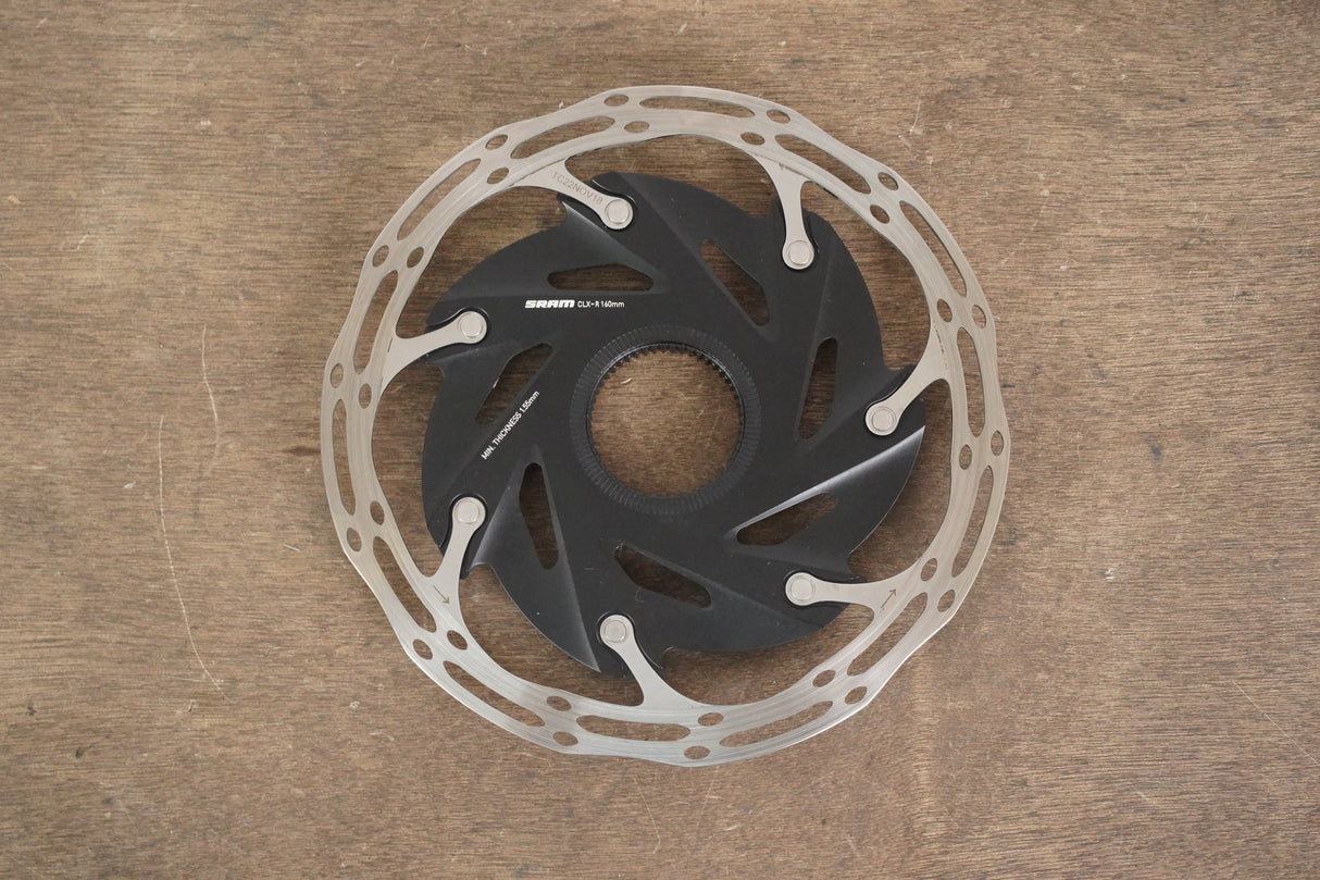 (2) 160mm SRAM CenterLine CLX-R Center Lock Disc Brake Rotors