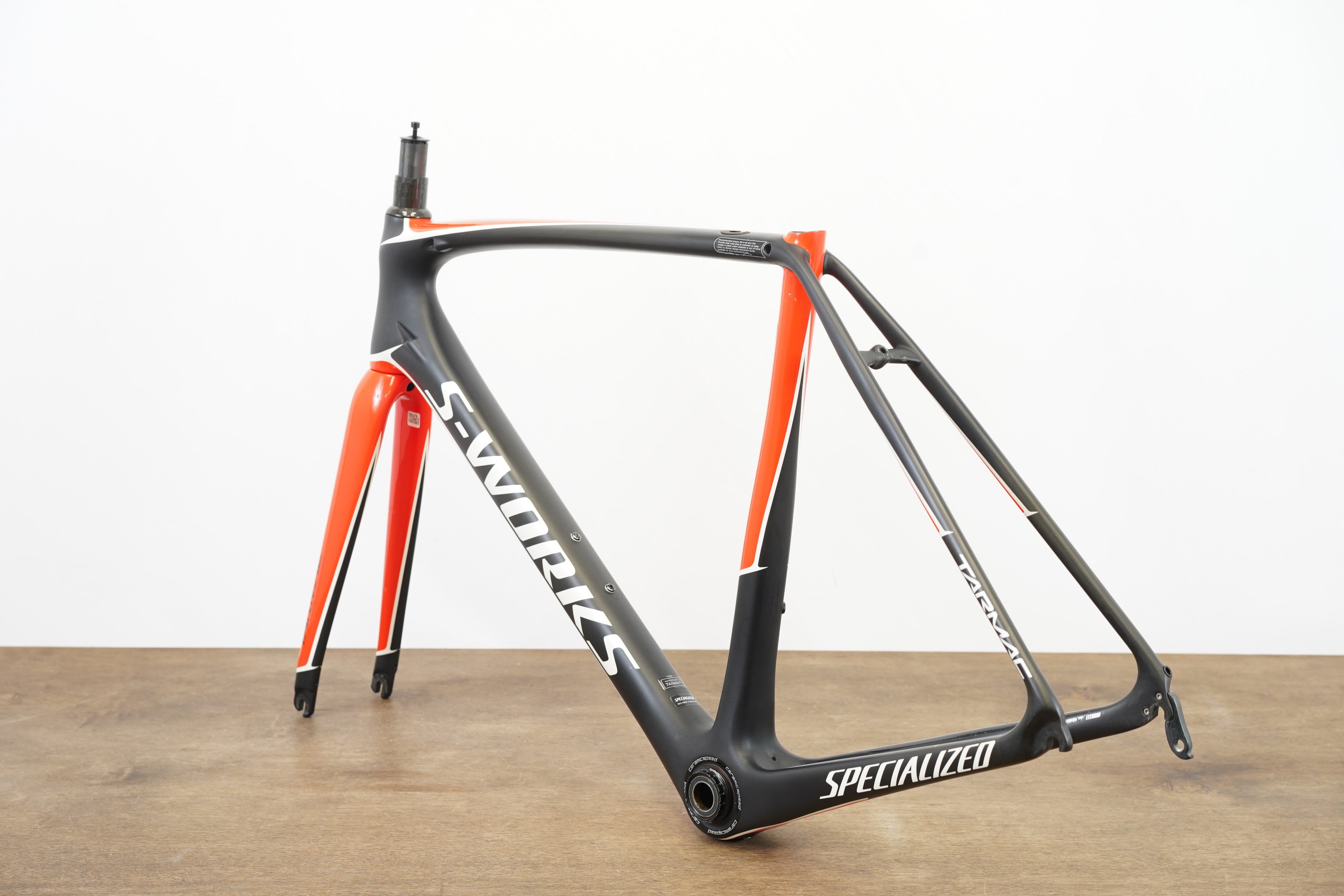 56cm Specialized S-WORKS Tarmac SL5 Carbon Rim Brake Frameset
