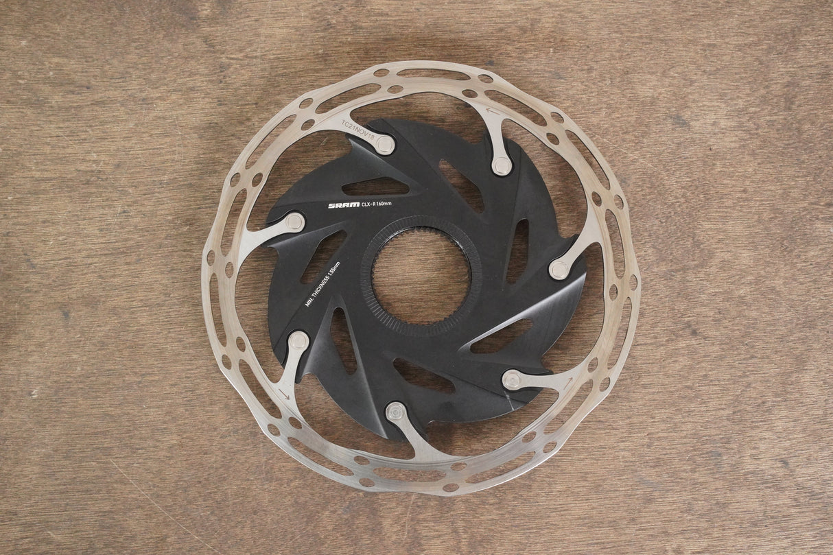 (2) 160mm SRAM CenterLine CLX-R Center Lock Disc Brake Rotors