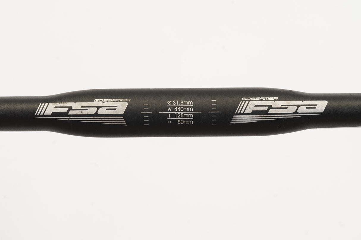 44cm FSA Gossamer Alloy Compact Road Handlebar 31.8mm