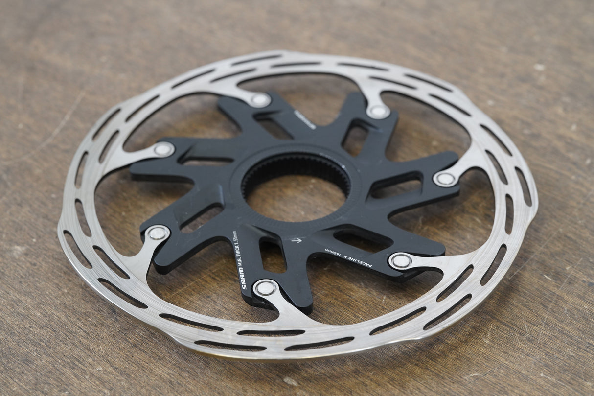 (2) 160mm SRAM PaceLine X RT-PLN-X-A1 Center Lock Disc Brake Rotors *Latest Model*