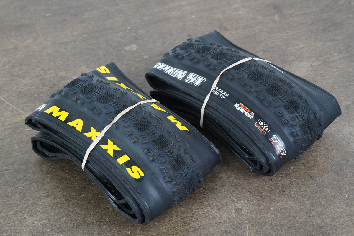 NEW (2)  29" x 2.25" Maxis Aspen ST Maxx Speed EXO TR Tubeless Clincher MTB Tires