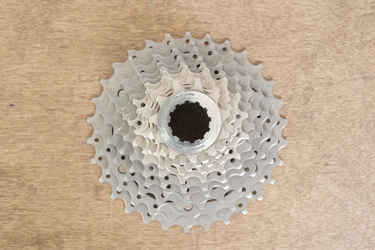 11-30T Shimano Dura-Ace CS-R9100 11 Speed Road Cassette 206g 9100