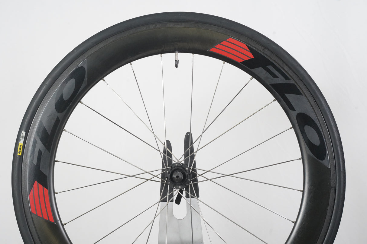 FLO Carbon Clincher Rim Brake Wheelset Shimano/SRAM 11 Speed