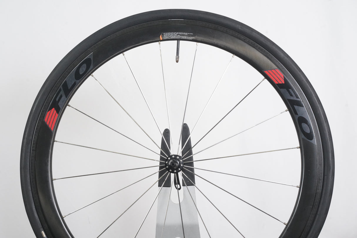FLO Carbon Clincher Rim Brake Wheelset Shimano/SRAM 11 Speed