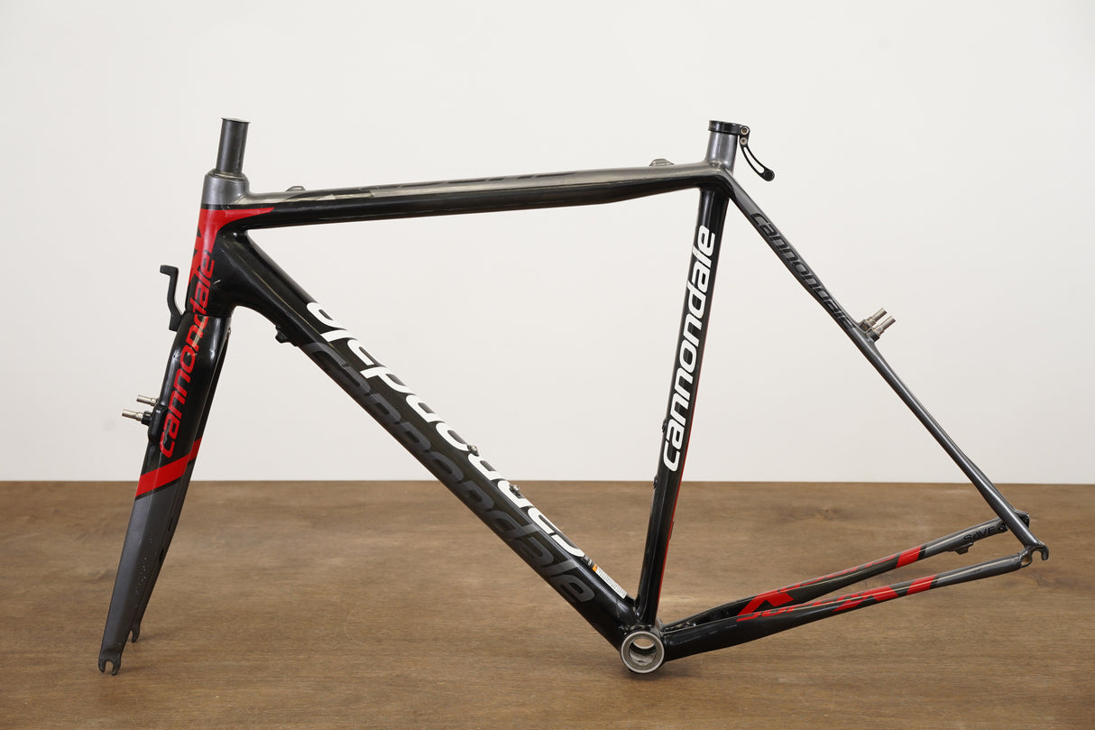 54cm Cannondale SuperX Carbon Cantilever Rim Brake Gravel CX Frameset Super X