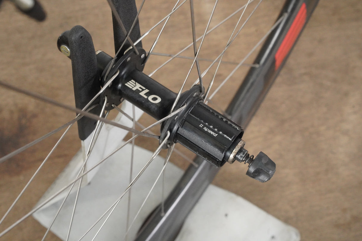 FLO Carbon Clincher Rim Brake Wheelset Shimano/SRAM 11 Speed