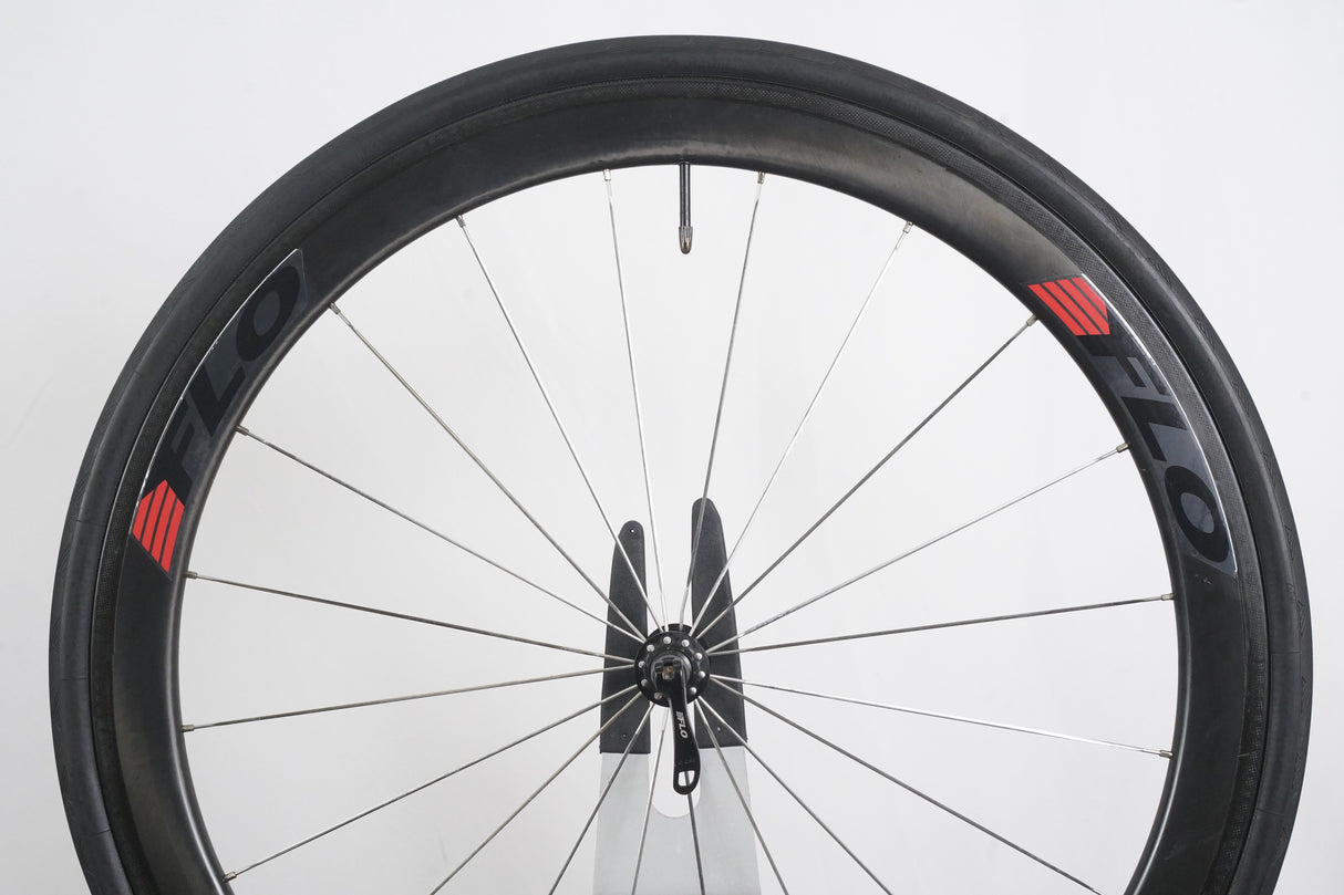 FLO Carbon Clincher Rim Brake Wheelset Shimano/SRAM 11 Speed