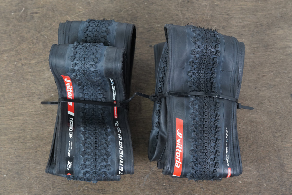 NEW (2) 700x40c Vittoria Terreno T50 Tubeless Clincher Gravel Tires