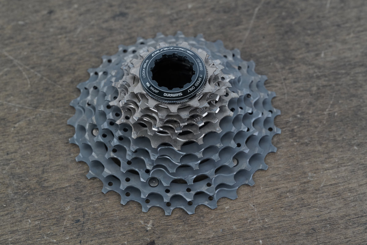 11-30T Shimano Dura-Ace CS-R9100 11 Speed Road Cassette 206g 9100