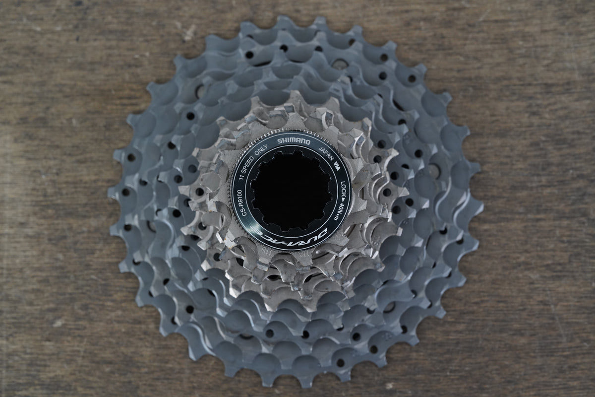 11-30T Shimano Dura-Ace CS-R9100 11 Speed Road Cassette 206g 9100